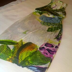 Just Cavalli summer floral fitted dress